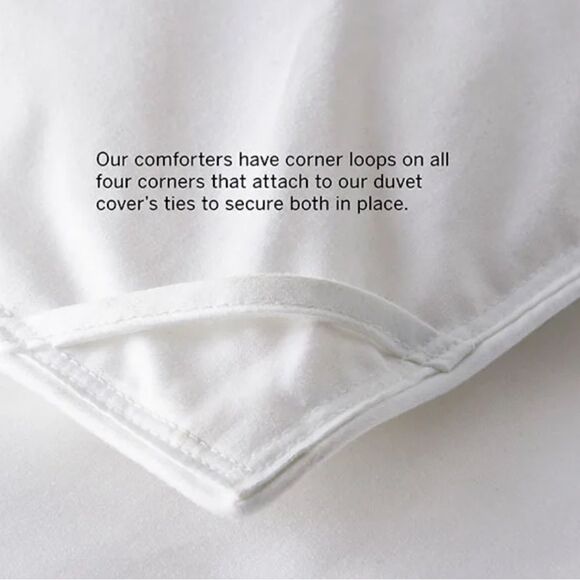 The Company Store LoftAIRE™ Down Alt Extra Comforter in Ivory, Full Size, New! - Picture 3 of 14